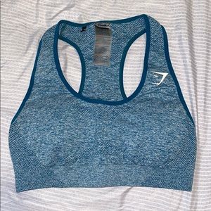 Gymshark Vital Seamless Sports Bra - Deep Teal